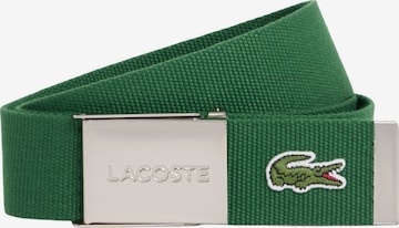 LACOSTE Belt in Green: front