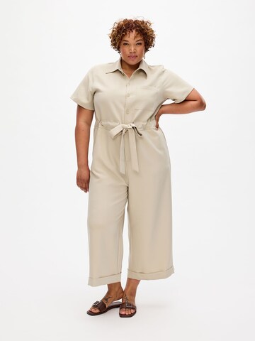 RYC by Angelina Kirsch Overall in Beige