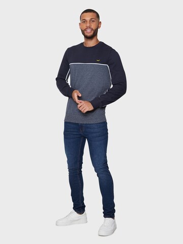 Threadbare Sweatshirt 'Kinross' in Blauw