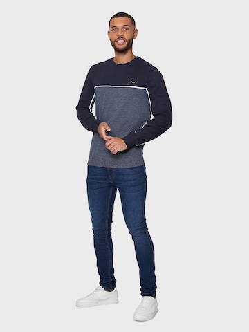 Sweat-shirt 'Kinross' Threadbare en bleu