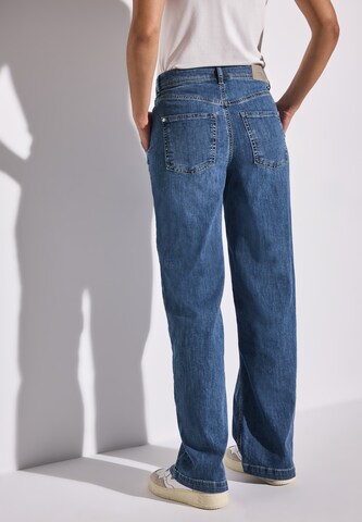STREET ONE Loosefit Jeans in Blauw