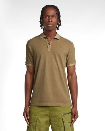 G-STAR Shirt in Beige: voorkant