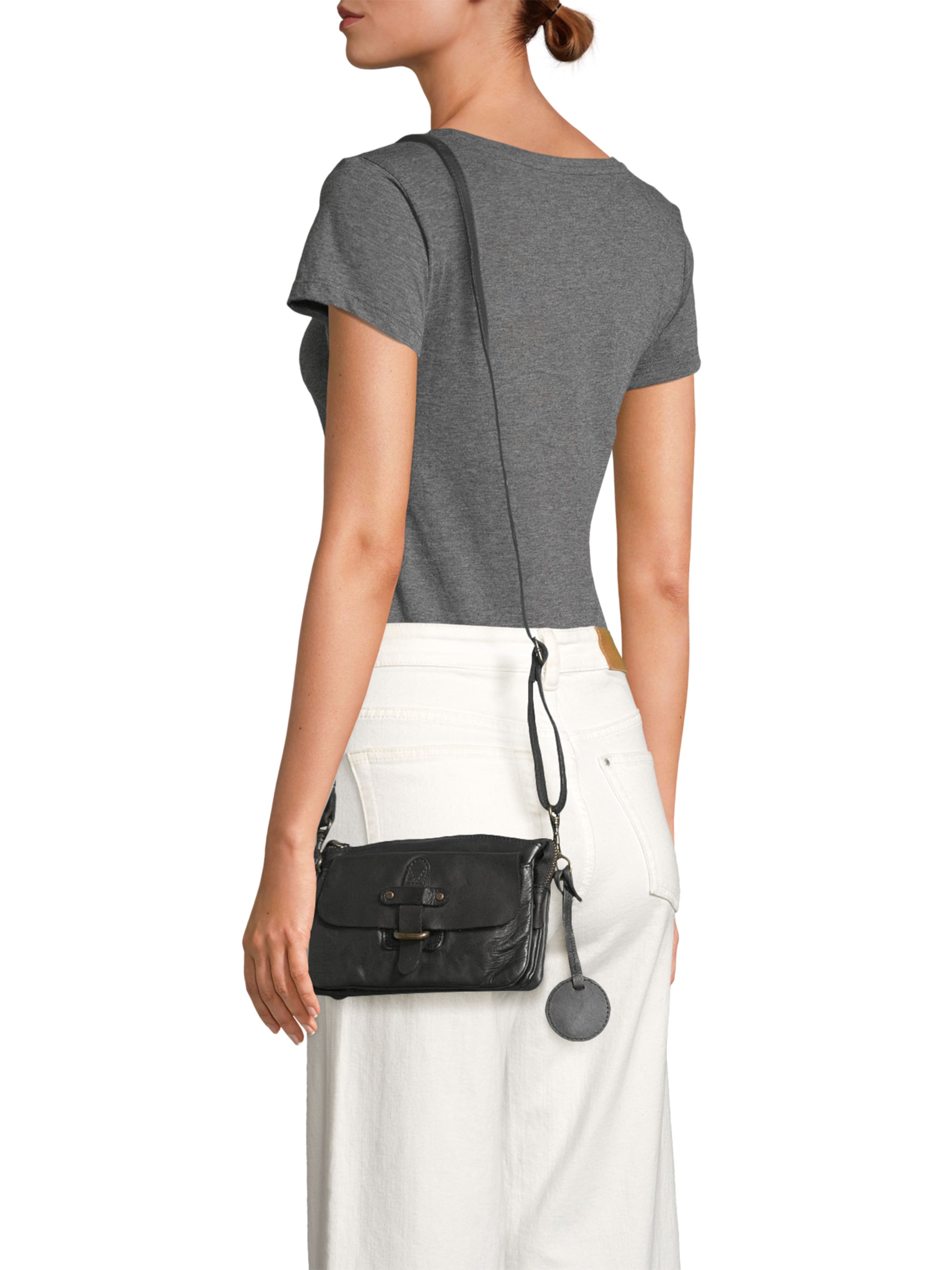 Harbour 2nd Τσάντα ώμου 'Urban Poets - Logan' σε μαύρο