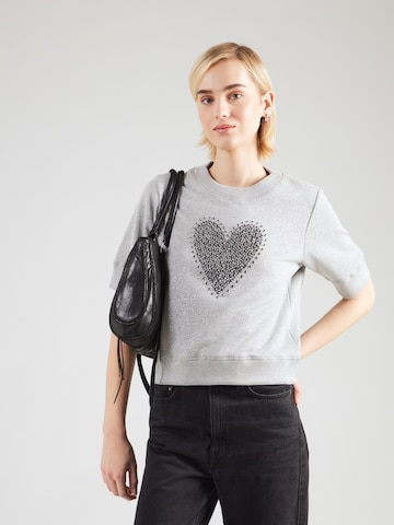 Grace Póló 'HEART' - ezüst: elől