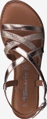 TAMARIS Strap Sandals in Gold