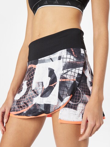 ADIDAS PERFORMANCE Sports skirt 'Club Graphic' in Black