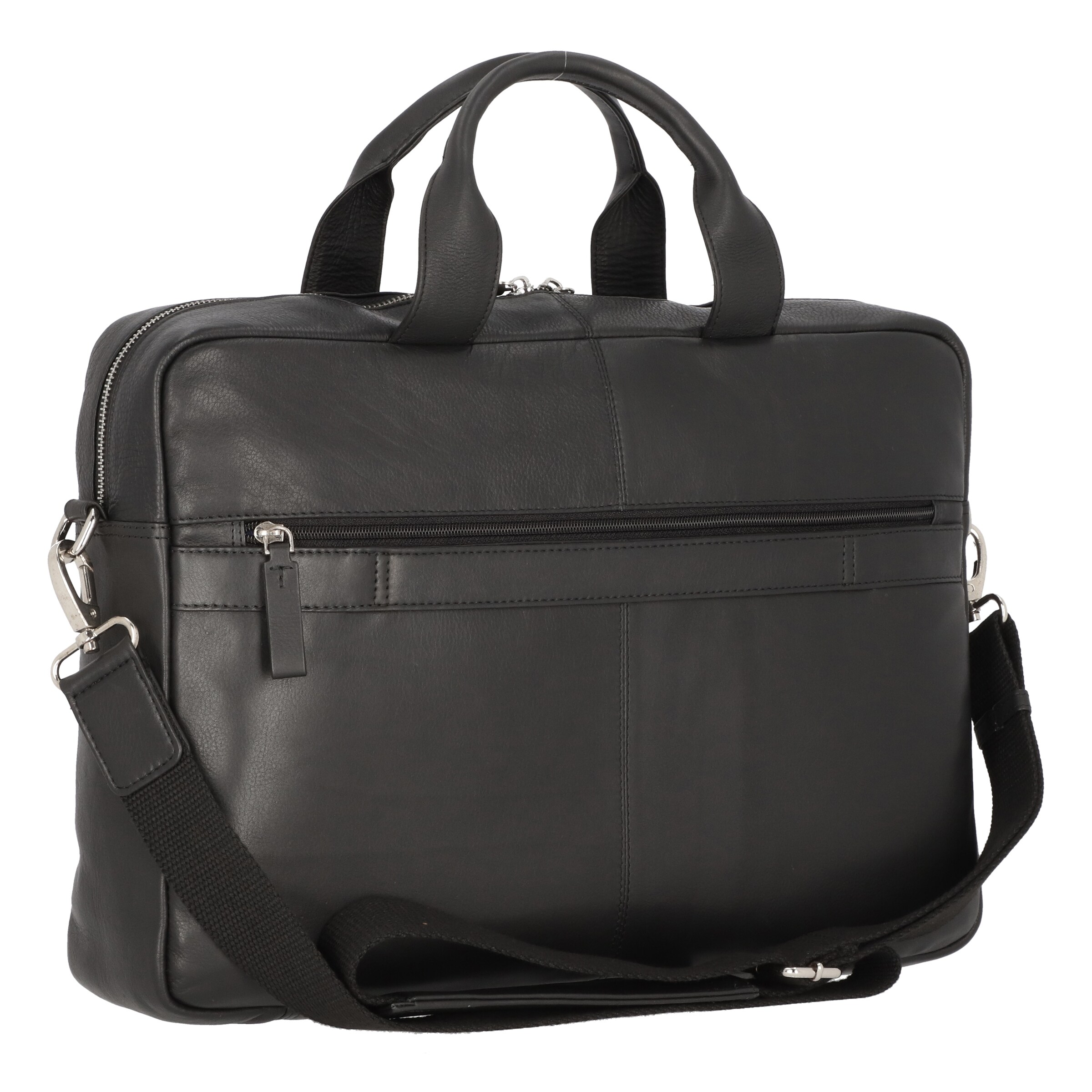 Borsa portadocumenti 'Tiber' di Alassio in nero