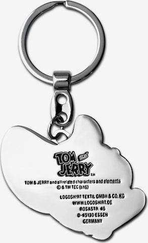 LOGOSHIRT Key Ring 'Jerry' in Brown