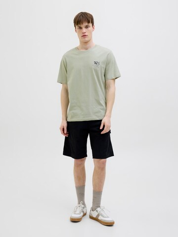 JJ Rebel T-shirt 'JREBBLOOM' i grön