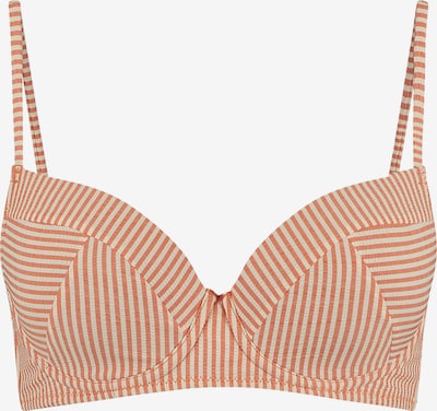 Shiwi Bikiniöverdel 'Ipanema Nora' i orange / vit, Produktvy