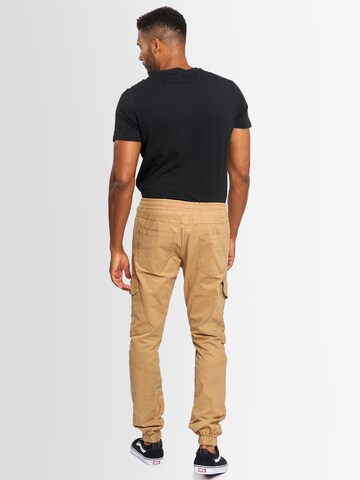 Alessandro Salvarini Regular Cargobroek 'ASComfi' in Beige