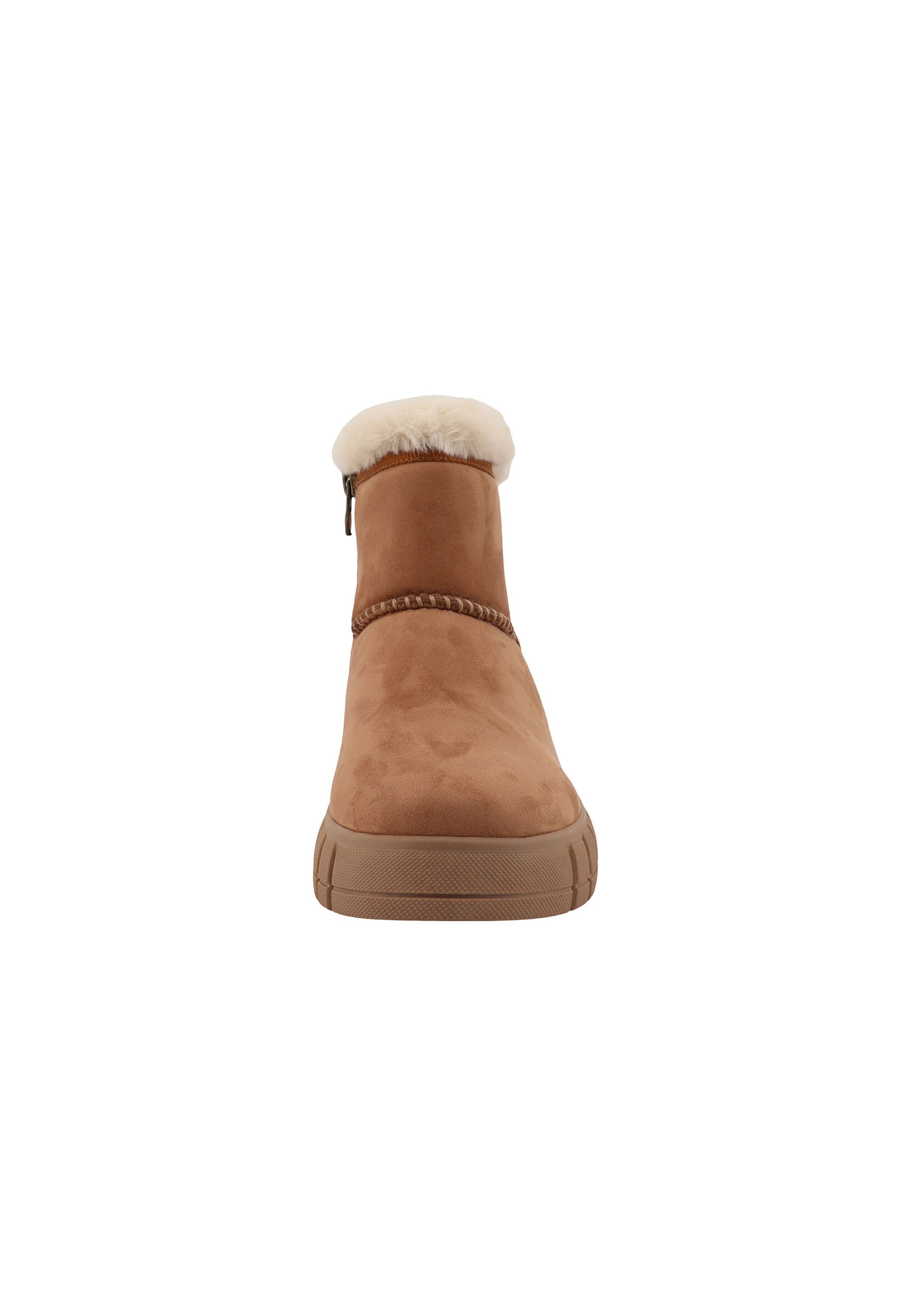 Boots TOM TAILOR en marron : devant