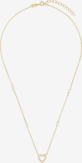 AMOR Kette in gold / transparent, Produktansicht