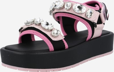 GUESS Sandále 'RICHARD' - ružová / eozín / čierna, Produkt