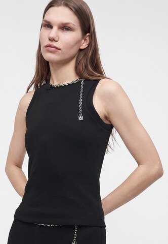 HUGO Top 'Delolly' in Black