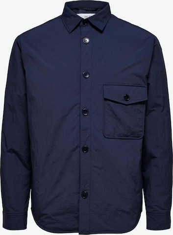 SELECTED HOMME Between-season jacket 'Hamish' in Blue: front