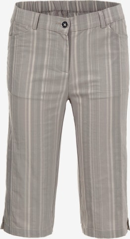 Regular Pantalon Goldner en gris : devant