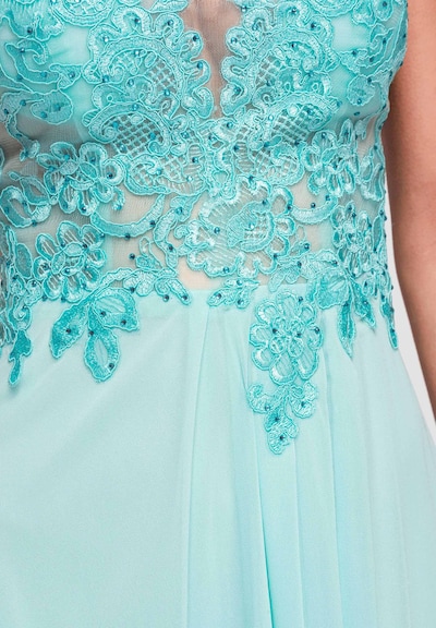 Ombre Evening Dress in Mint, Item view