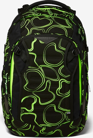 Satch Backpack in Black: front