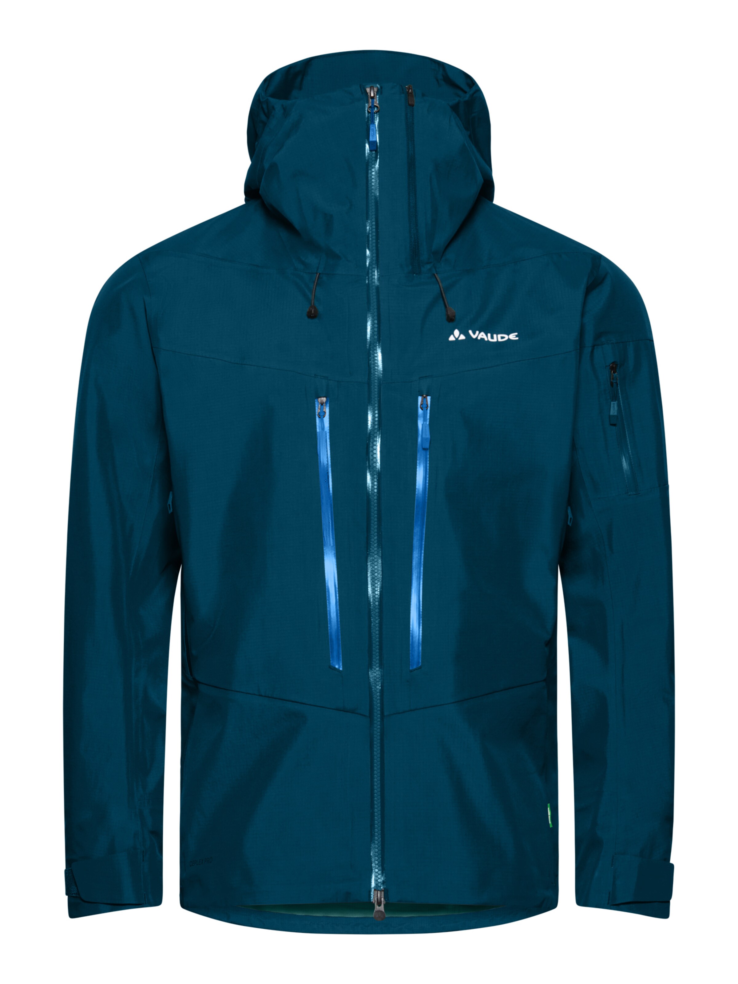 VAUDE Jacke 'Monviso' in Blau: Vorderseite