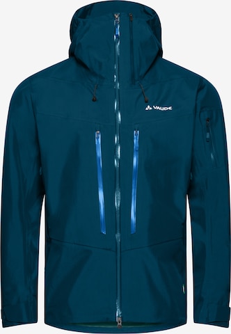 VAUDE Jacke 'Monviso' in Blau: Vorderseite