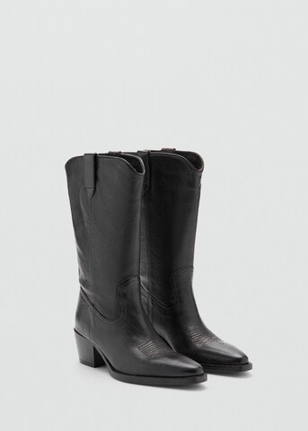 MANGO Boots in Black