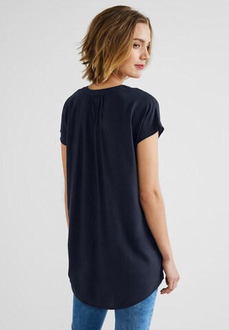 STREET ONE Bluse in Blau