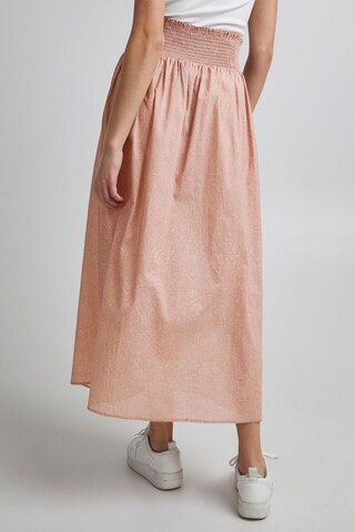 PULZ Jeans Skirt in Pink