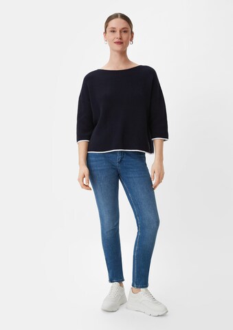 comma casual identity Pullover in Blau