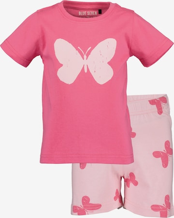 BLUE SEVEN Pajamas in Pink: front