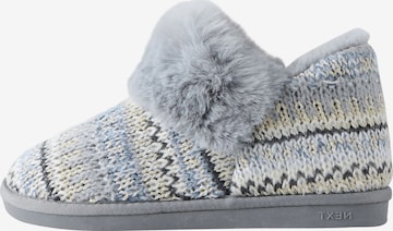 Next Тапки в Серый: спереди