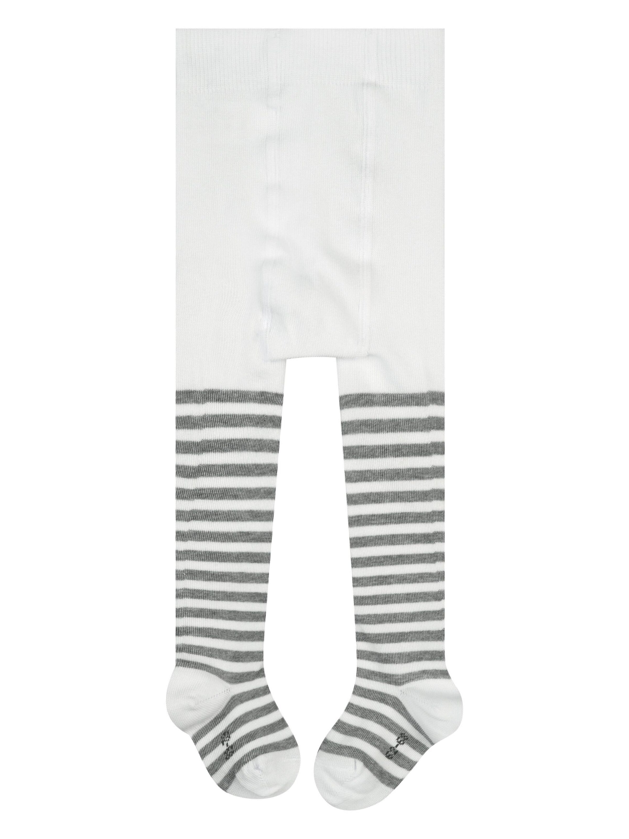 FALKE Tights 'Stripe' in White: front