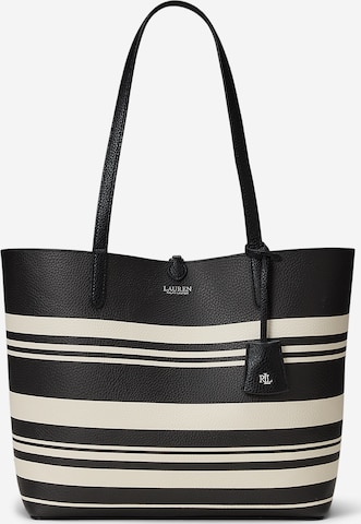 juoda Lauren Ralph Lauren Pirkinių krepšys: priekis