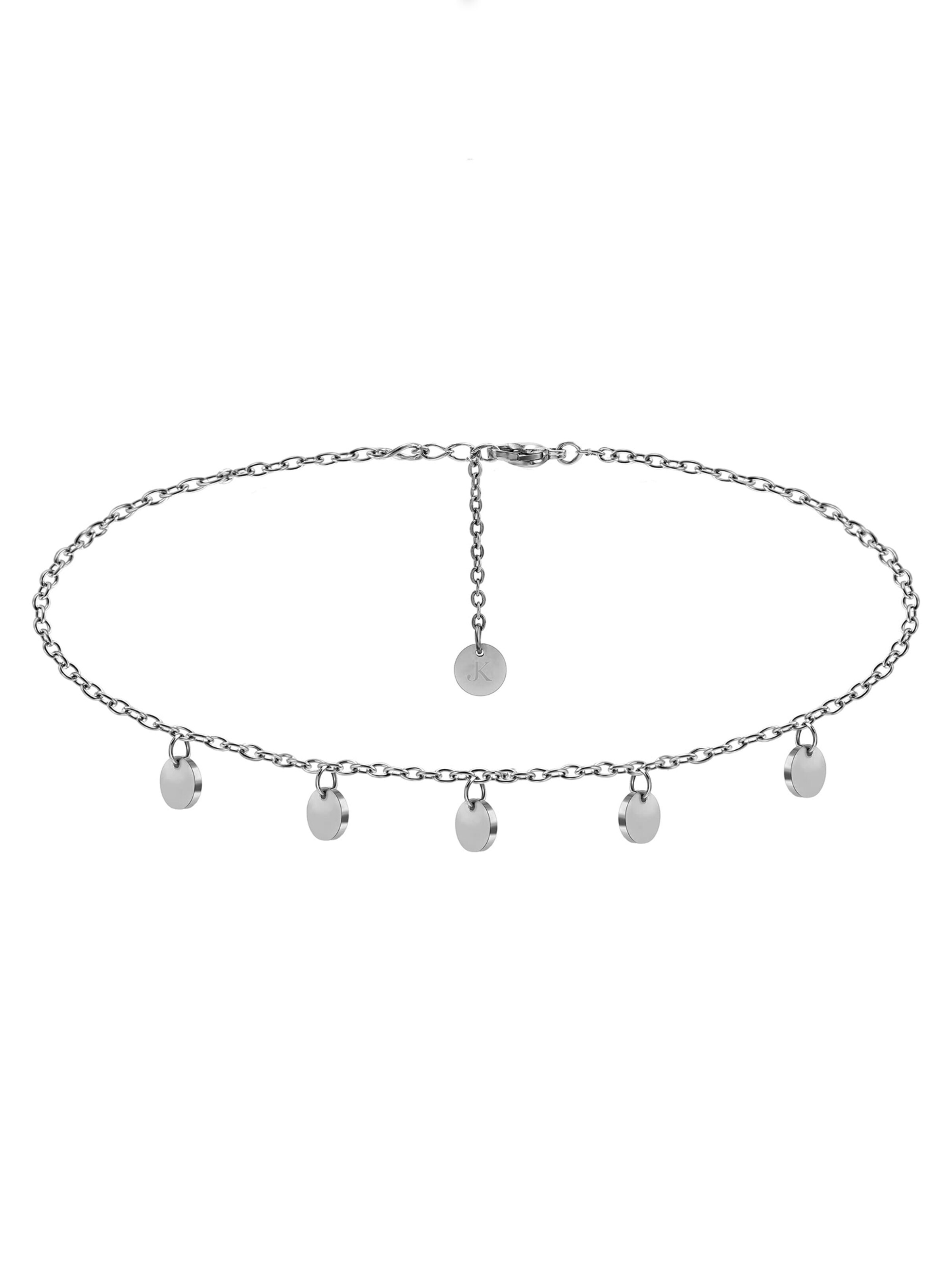 Kim Johanson Necklace 'Coins' in Silver: front