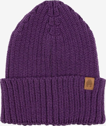 KOPYTO Mütze 'LYNX' in Lila: Vorderseite