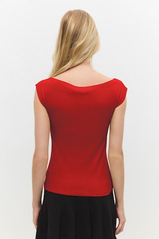 No Matter What Bluse in Rot