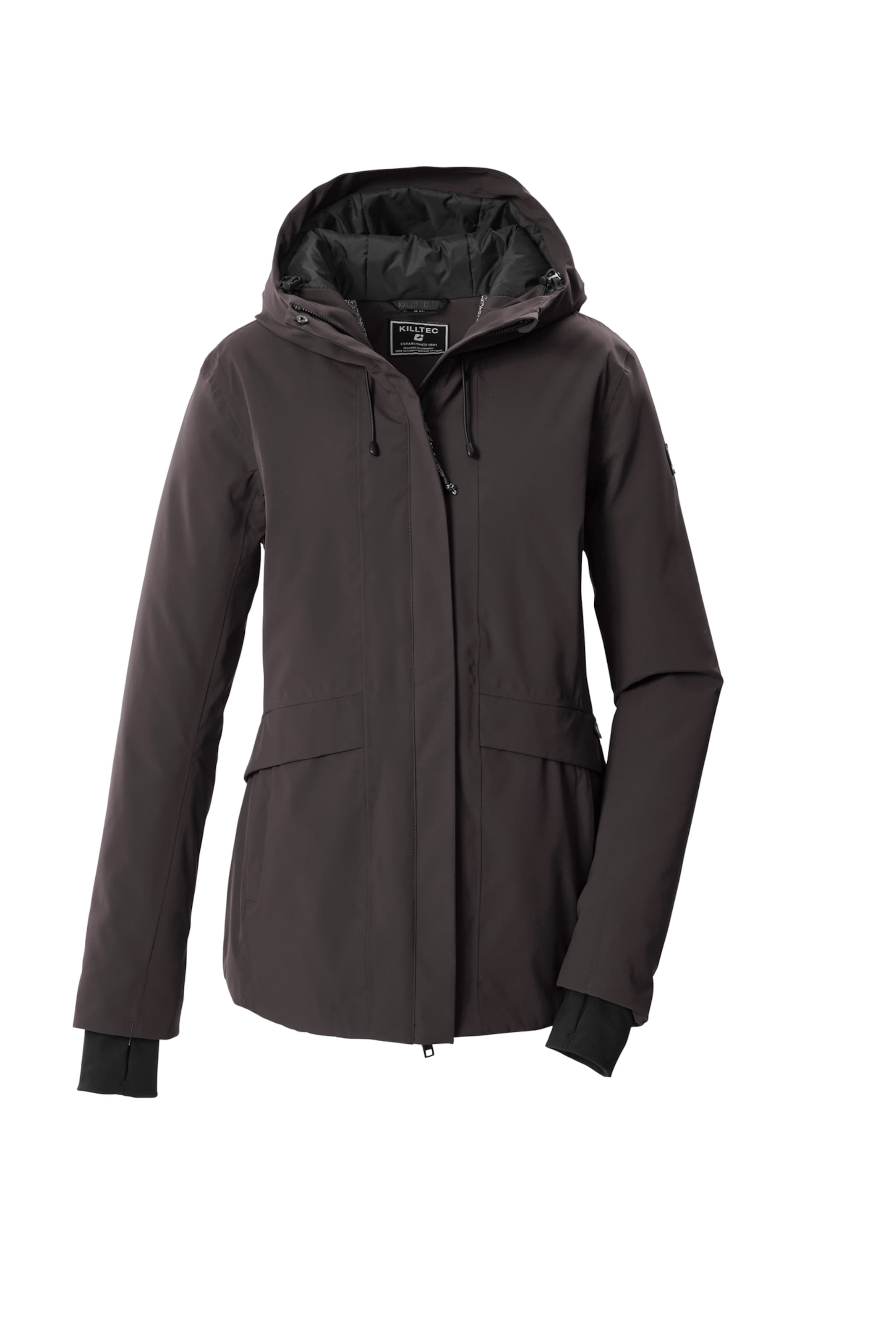 KILLTEC Funktionsjacke in Schwarz: Vorderseite