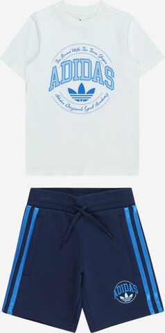 ADIDAS ORIGINALS Sweatsuit in Blue: front