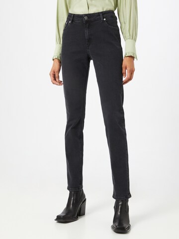 MUD Jeans Regular Jeans 'Swan' i svart: framsida