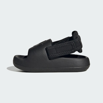 ADIDAS ORIGINALS Sandals 'Adilette' in Black