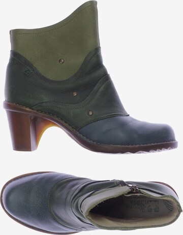 EL NATURALISTA Dress Boots in 41 in Green: front