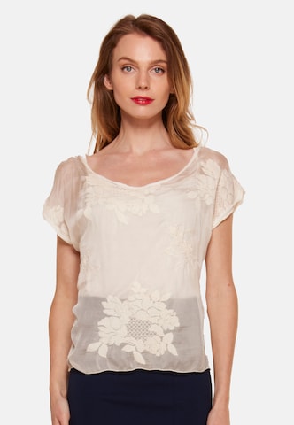 TOOche Blouse 'Summerdream' in Beige: voorkant