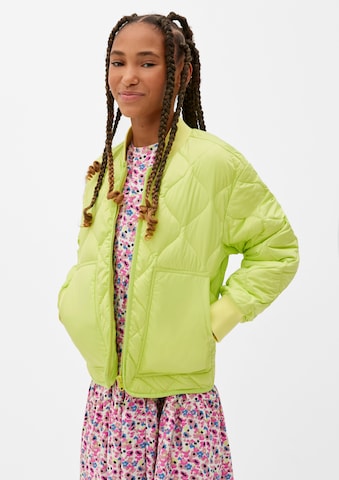 s.Oliver Between-season jacket in Green: front