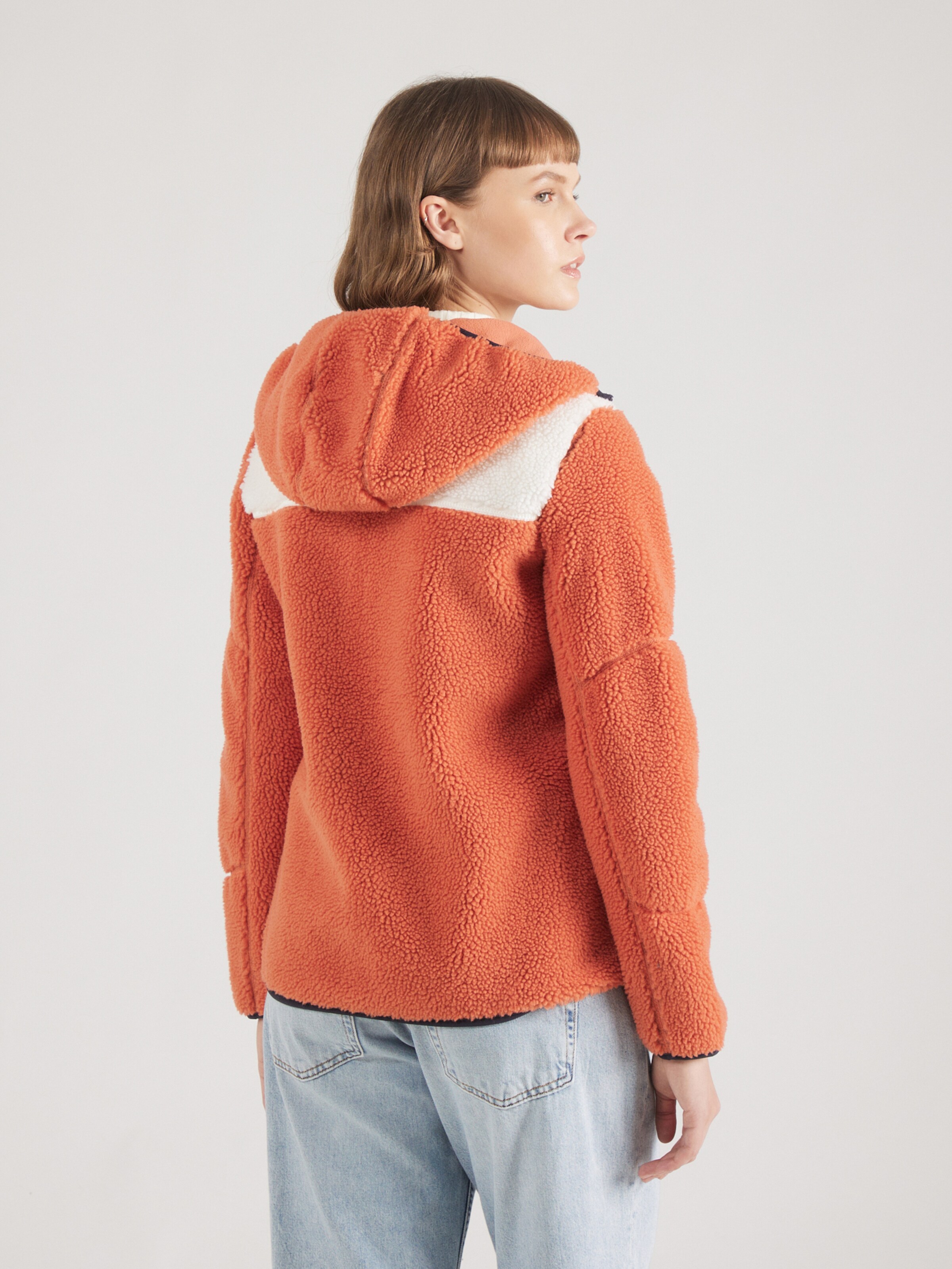 NAPAPIJRI Fleece jacket YUPIK in Orange ABOUT YOU