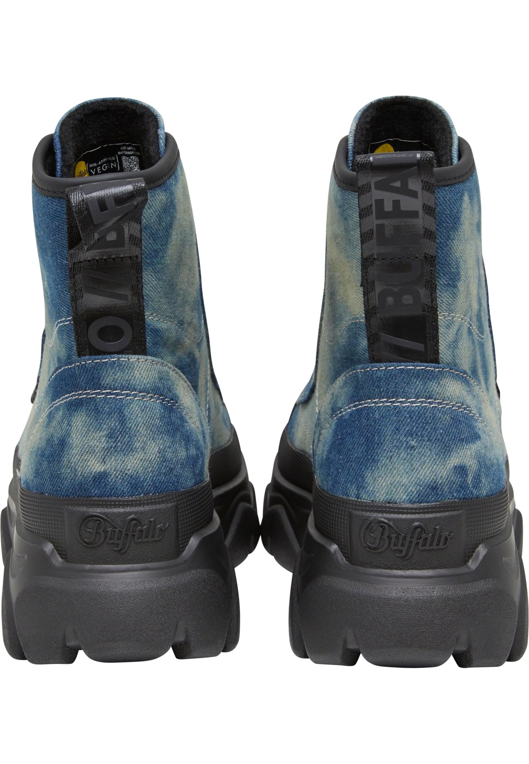 BUFFALO Veterlaarsjes 'Cade' in Blauw