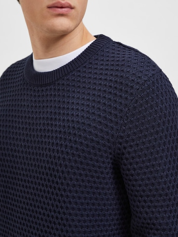 SELECTED HOMME Sweater 'Remy' in Blue