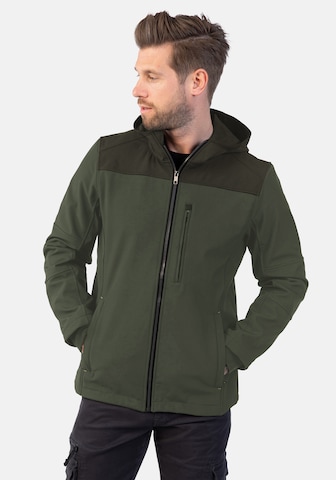 Hero Funktionsjacke 'Joey' in Grün: Vorderseite