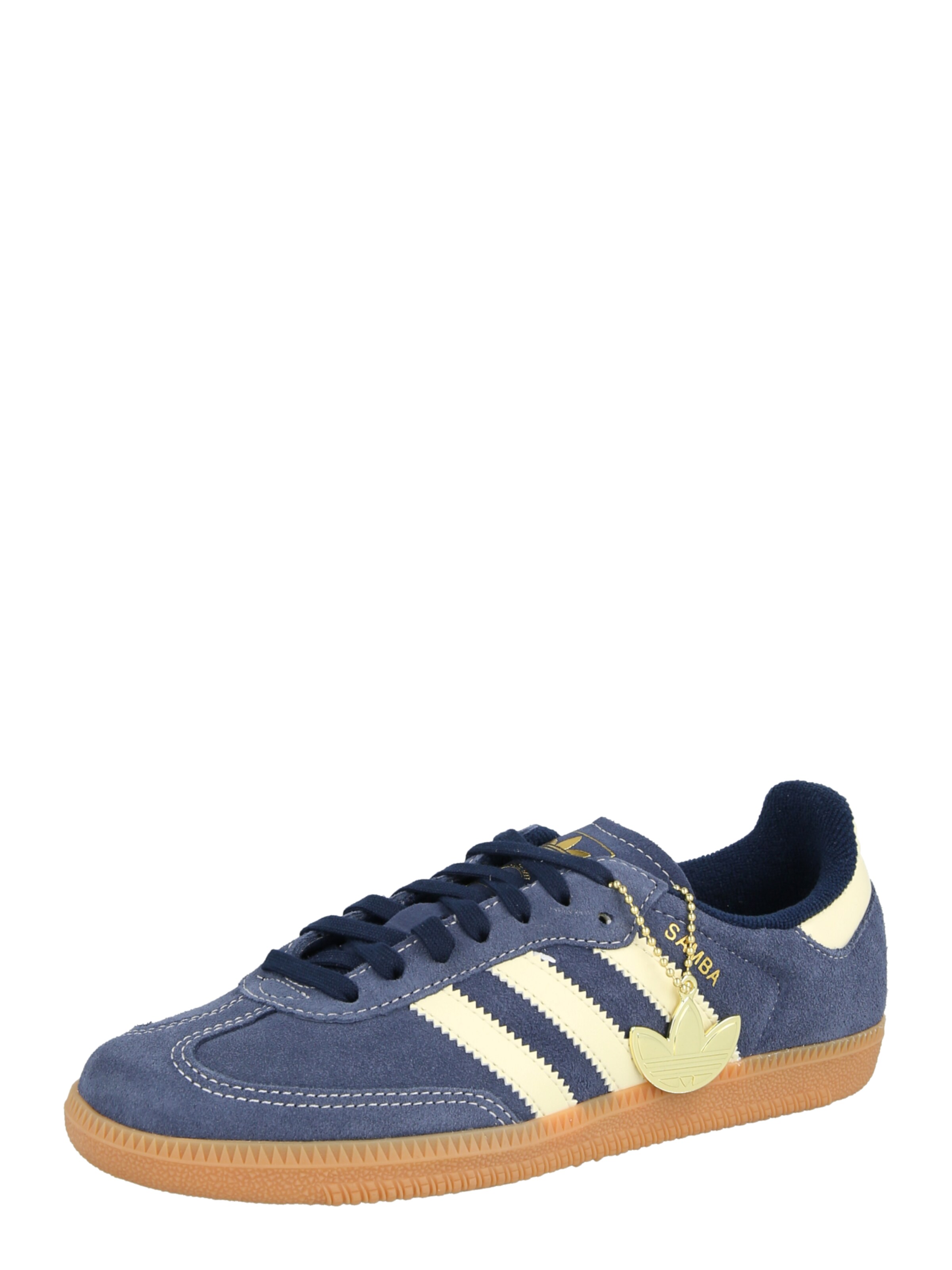 Baskets 'SAMBA' ADIDAS ORIGINALS en bleu : devant