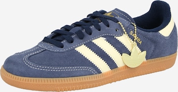 mėlyna ADIDAS ORIGINALS Sportbačiai 'SAMBA': priekis