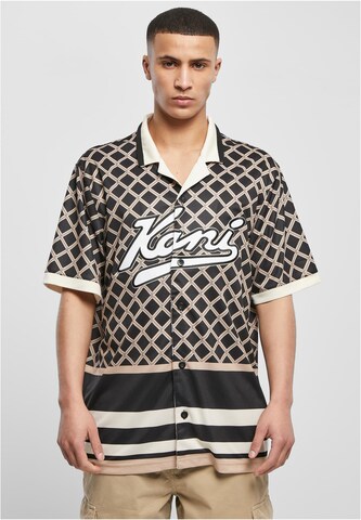 Karl Kani Comfort fit Overhemd in Zwart: voorkant